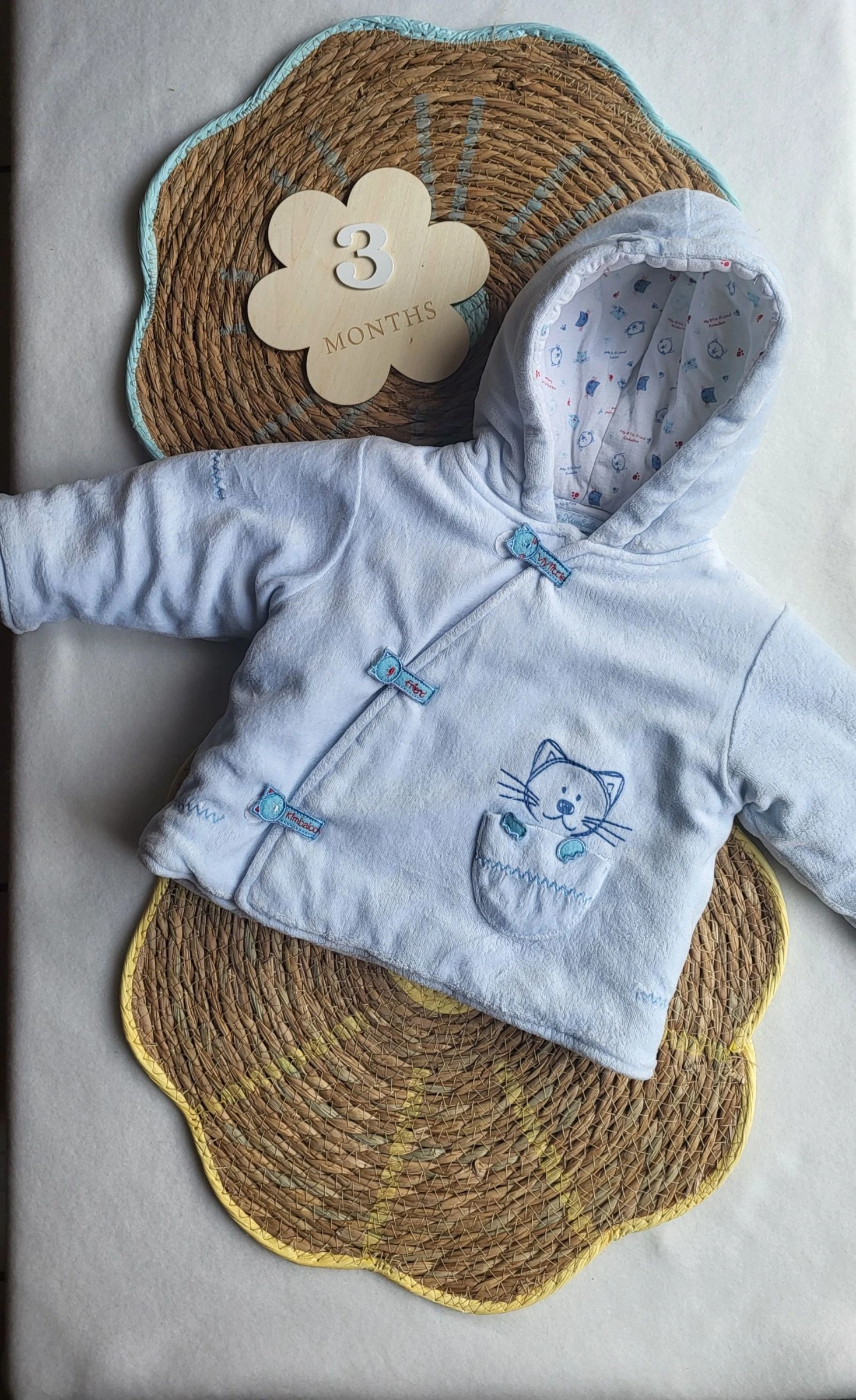 Blouson bébé garçon 👦 3 mois